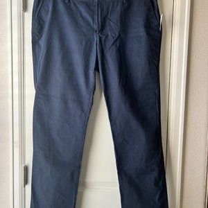 Amazon Essential Navy Blue Khaki Pants